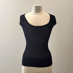 Forever 21 black top, size small